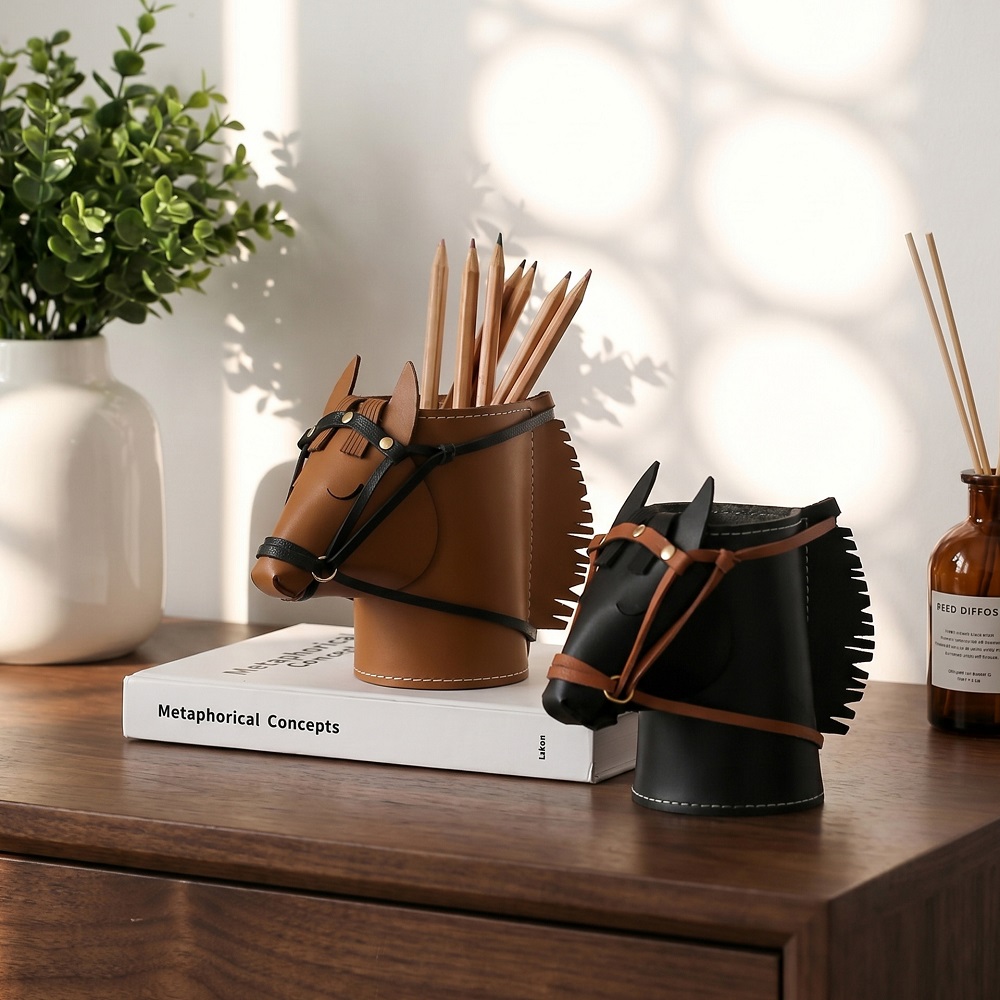 Luxury Leather Horse-head Stor - đánh giá và giá Luxury Skincare Accessories