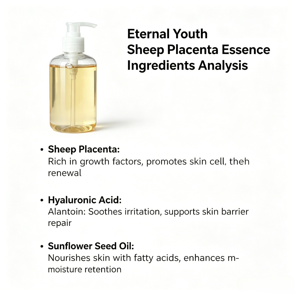 Tinh Chất Nhau Thai Cừu Chất L - đánh giá và giá Placenta Extract Serum