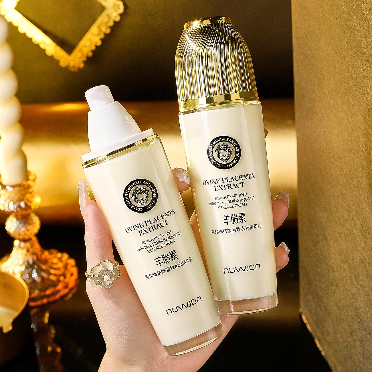 120g Anti-Aging Face Lotion Sh - đánh giá và giá Placenta Extract Serum