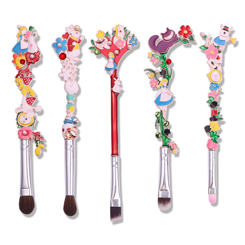Luxury 5PCS/SET Makeup Brushes - đánh giá và giá Luxury Skincare Accessories