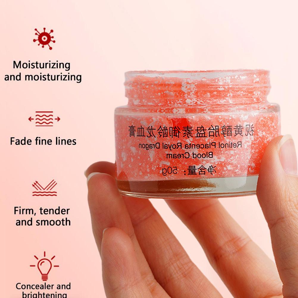 50g Dragon Blood Retinol Face  - đánh giá và giá Placenta Extract Serum